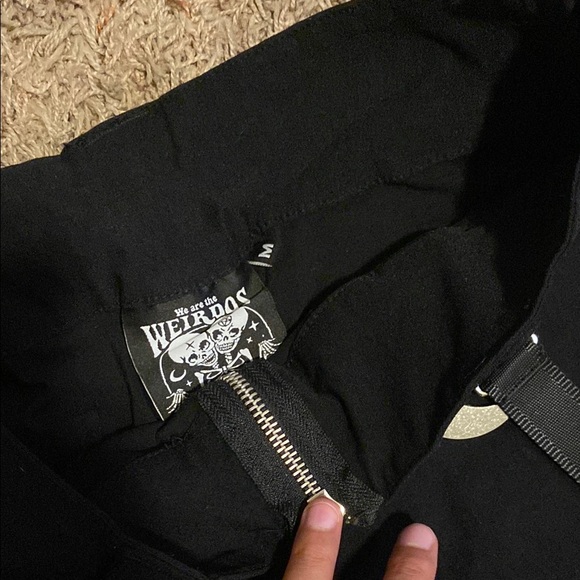 DONATING NEXT WEEK IF DOESNT SELL Killstar Black Skinny Jeans Sleek Fit - Picture 2 of 3